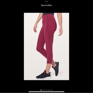 Lululemon All the right places crop 23”